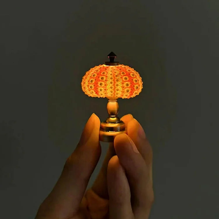 Nachtlampe DIY Seeigel – Praktische Kreativität und Vintage-Atmosphäre