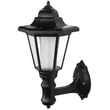 Solar Gartenlaterne mit LED – Außenbeleuchtung für Terrasse & Garten im klassischen Lampen-Design