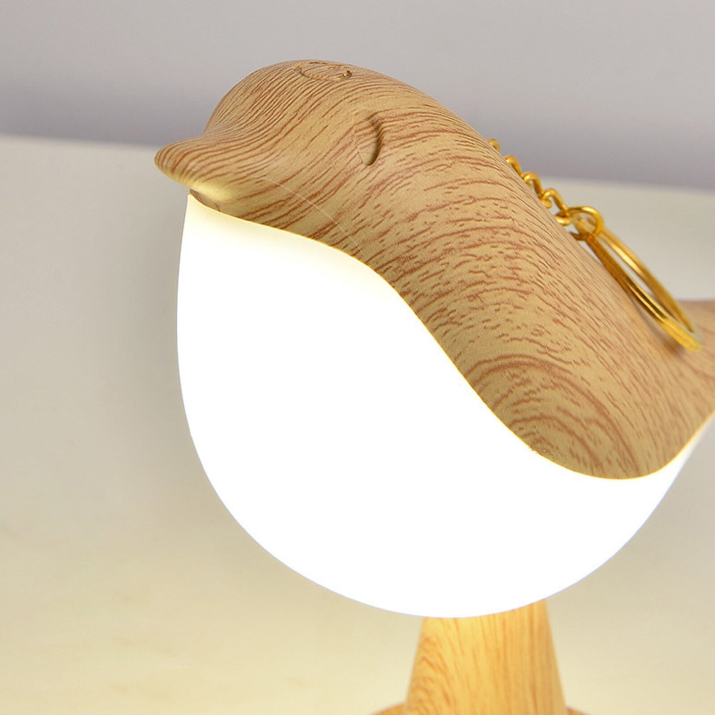 Garduru Dekorative Tischleuchte | Stilvolle Designer Lampe | Natürliche Materialien | Exklusive Deko für Zuhause