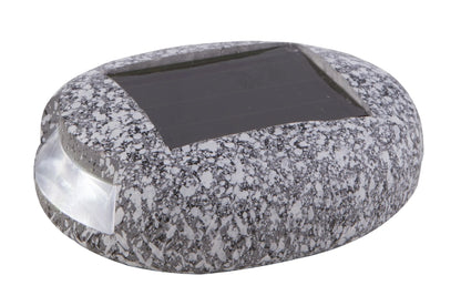 Solar LED Steinleuchte für Garten und Wege – Wetterfeste Wegbeleuchtung im Naturstein-Design