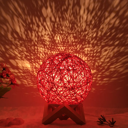 Garduru-Rattan-Tischlampe