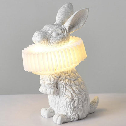 Garduru - Kreative LED Tischlampe mit Charmantem Hasen für Dein Zuhause