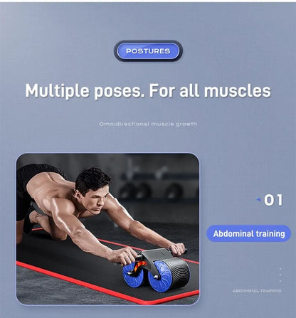Garduru Roller Pro – Der automatische Abroller für gezieltes Bauchtraining und Six-Pack-Definition