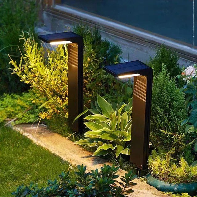 Solar-Gartenlampe mit LED für nachhaltige Gartenbeleuchtung