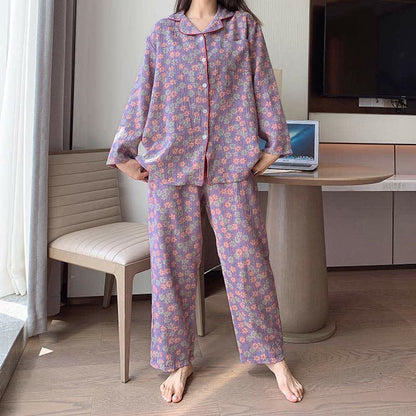 Loungewear-Set aus ländlicher Baumwolle in Übergröße