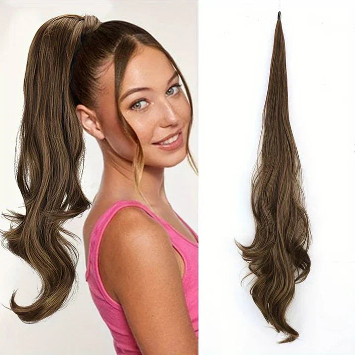 Verstellbare wellige Ponytail-Extension