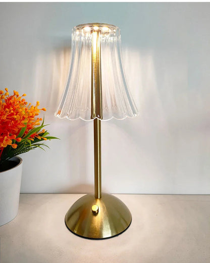 Éclat Cristal - Luxuriöse Kabelgebundene Tischlampe