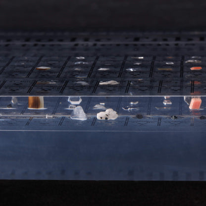 Acryl Periodensystem mit echten Elementen