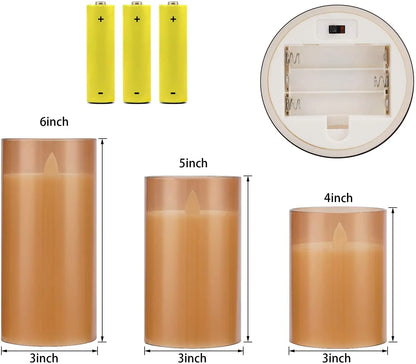 LED-Kerzenset – Lebensechtes Kerzenset