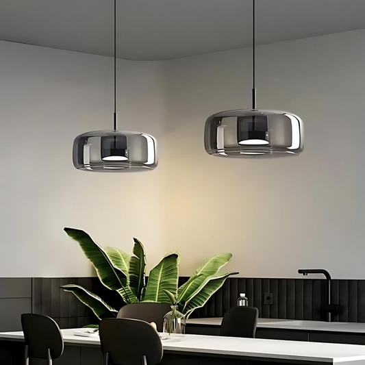 Garduru | Elegante Glas Pendelleuchte für stilvolle Innenräume