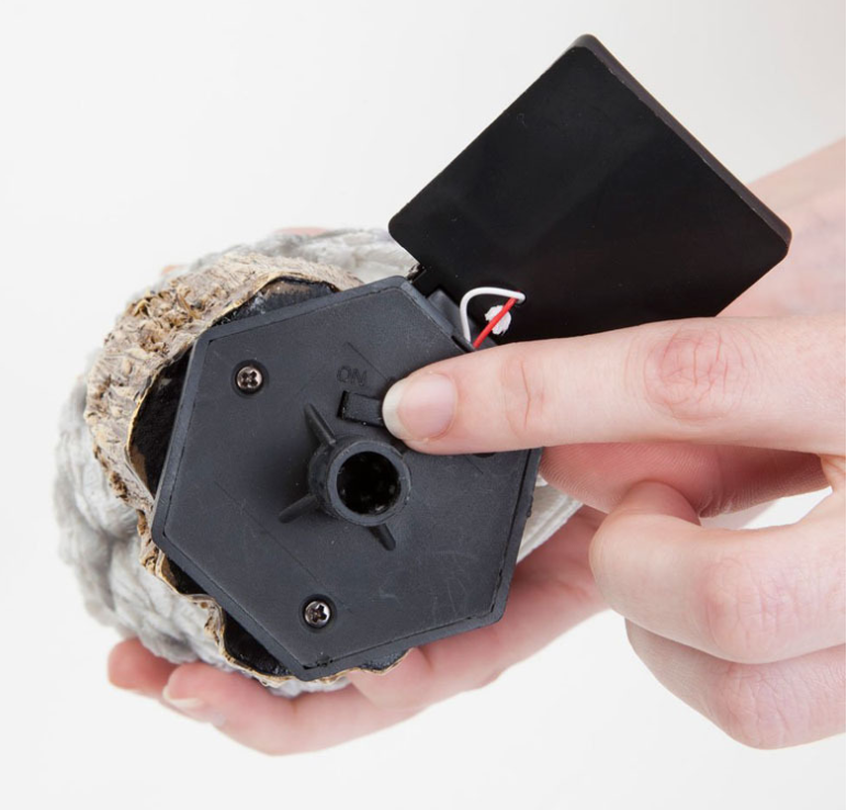 Solar Gartenleuchte Eule – LED Außenleuchte für Garten, Terrasse und Balkon, wetterfest