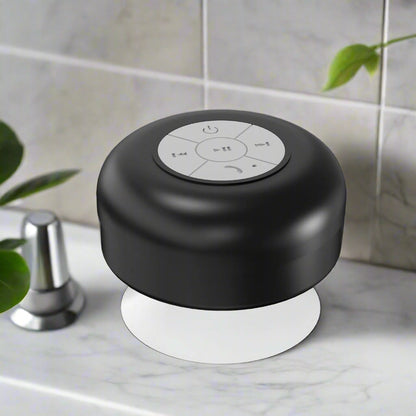 Luxora Wasserdichter Bluetooth Duschlautsprecher mit Saugnapf