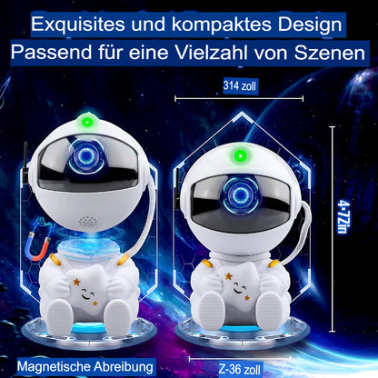 Sternenhimmel-Projektor mit Astronautenfigur – Traumhafte Atmosphäre