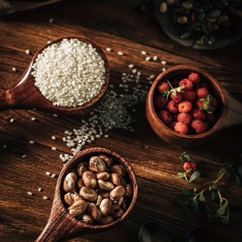 TimberScoop – Luxuriöse Holz-Küchenschaufel mit ergonomischem Design für vielseitige Verwendung