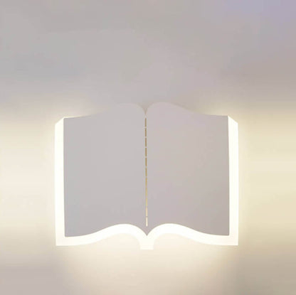 Garduru | Offenes Buch LED-Wandlicht