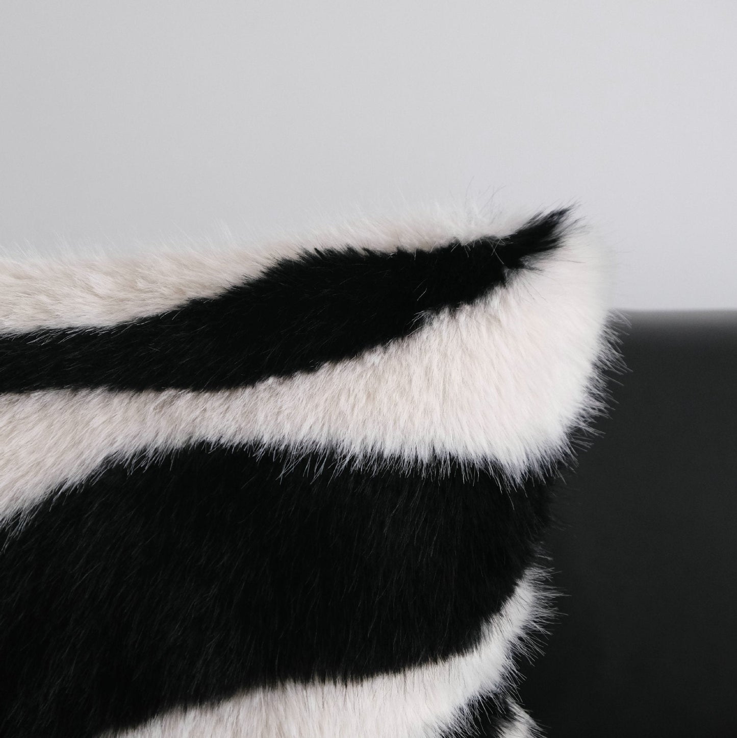 Faux-Fur Moderne Wurfkissenbezug