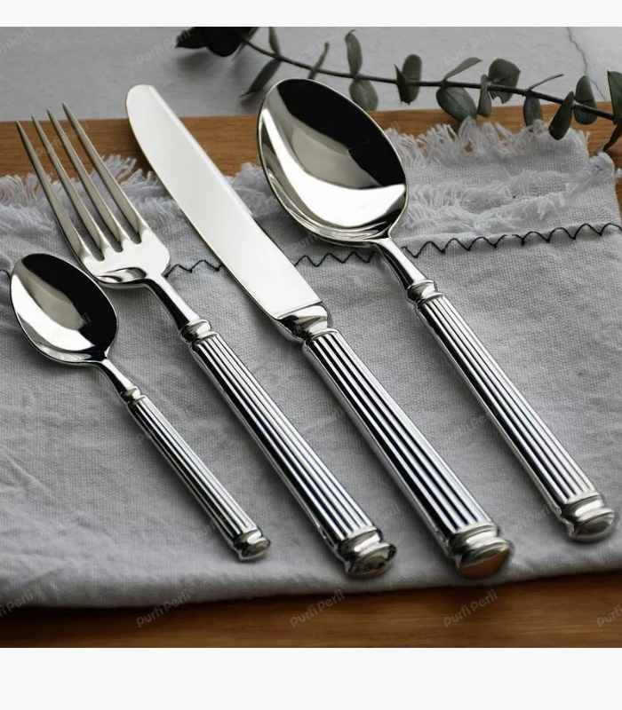 Set von 4 Aristocrat Besteckset 304 Edelstahl