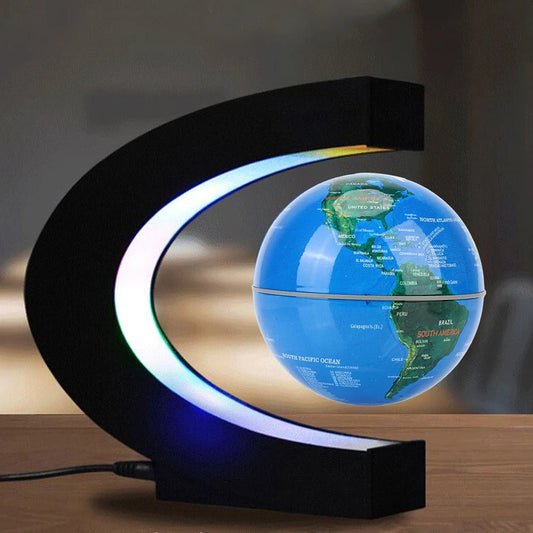 Garduru Magnet-Erdkugel-Lampe mit LED-Beleuchtung