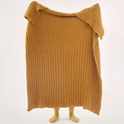 Vintage Chunky Strickdecke