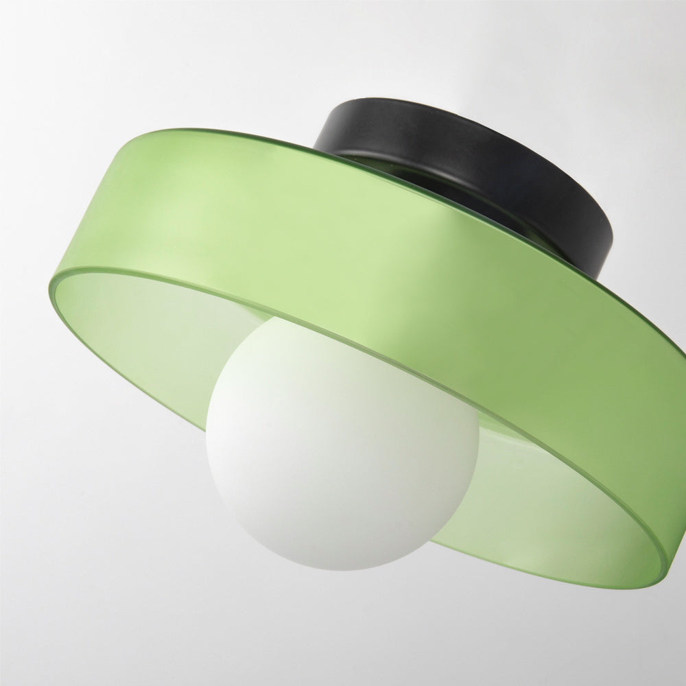 Garduru Runde Glas-Deckenleuchte – Elegantes & Minimalistisches Design