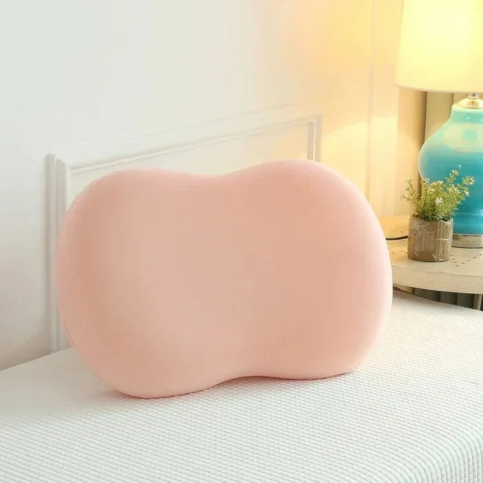 Ergonomisches Kissen mit weicher, bunter Form für Komfort und Entspannung