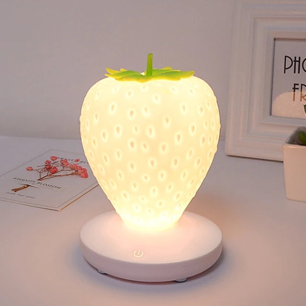 BerryGlow – Charmante Nachttischlampe mit warmem Licht für eine gemütliche Atmosphäre