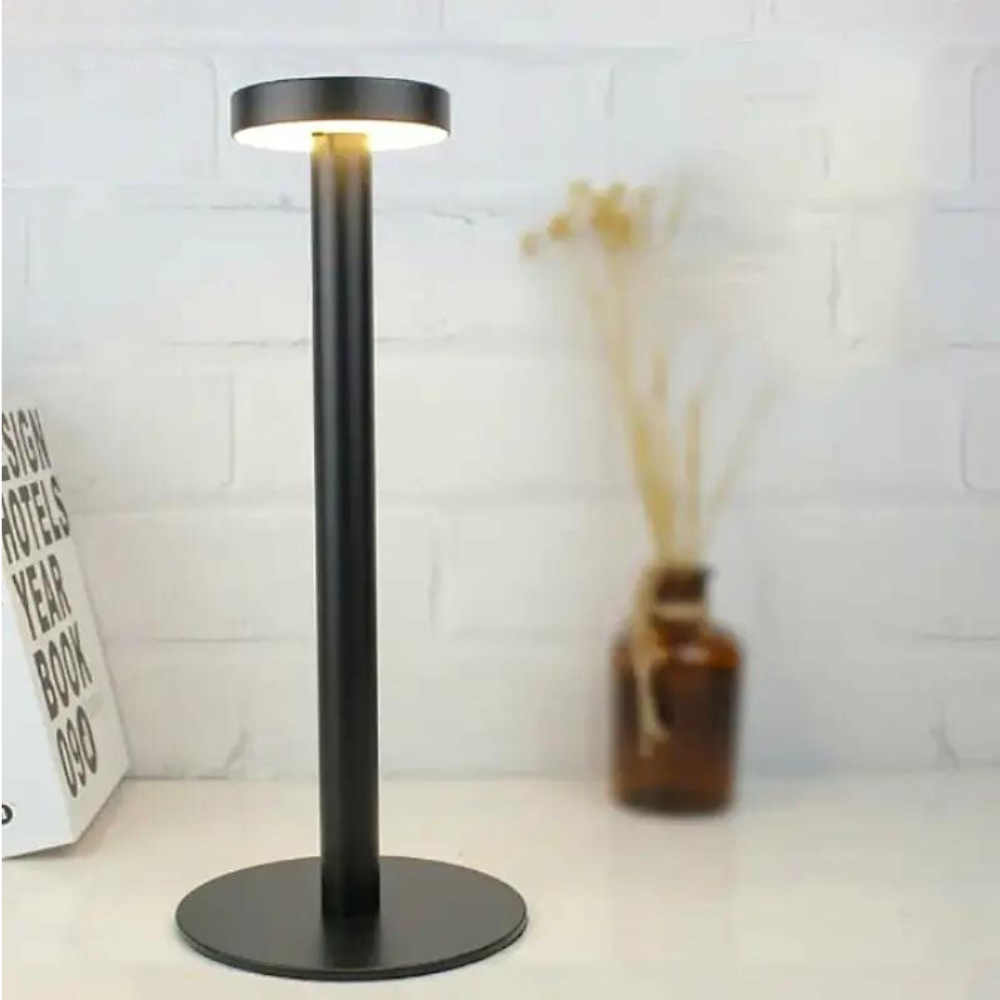 Royallure Drahtlose Minimalistische Tischlampe – Kabelloses Touch-Control-LED-Licht für modernes Zuhause & Büro