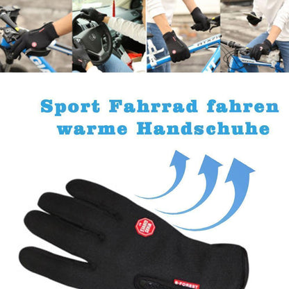 Hochwertige, warme, winddichte und wasserdichte Touchscreen-Handschuhe, Unisex