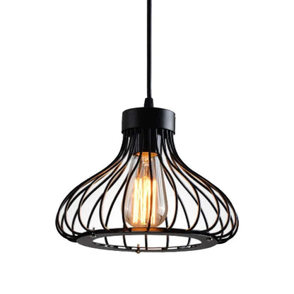 Moderne Metalldekoration - Vintage- und Industrielle Designlampe