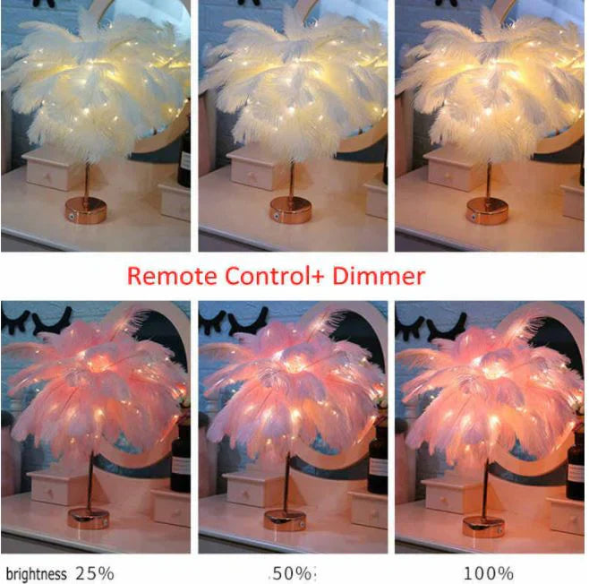 Blossom Glow Federlampe