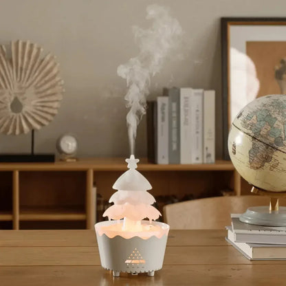 LED Weihnachtsbaum Aroma Diffusor für festliche Entspannung und Atmosphäre