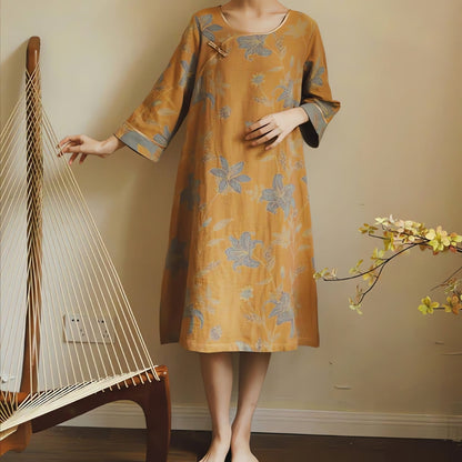 Amber Dusk Floral Nachthemd