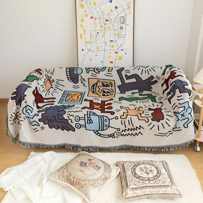 Bold Expressions Fransen Decke
