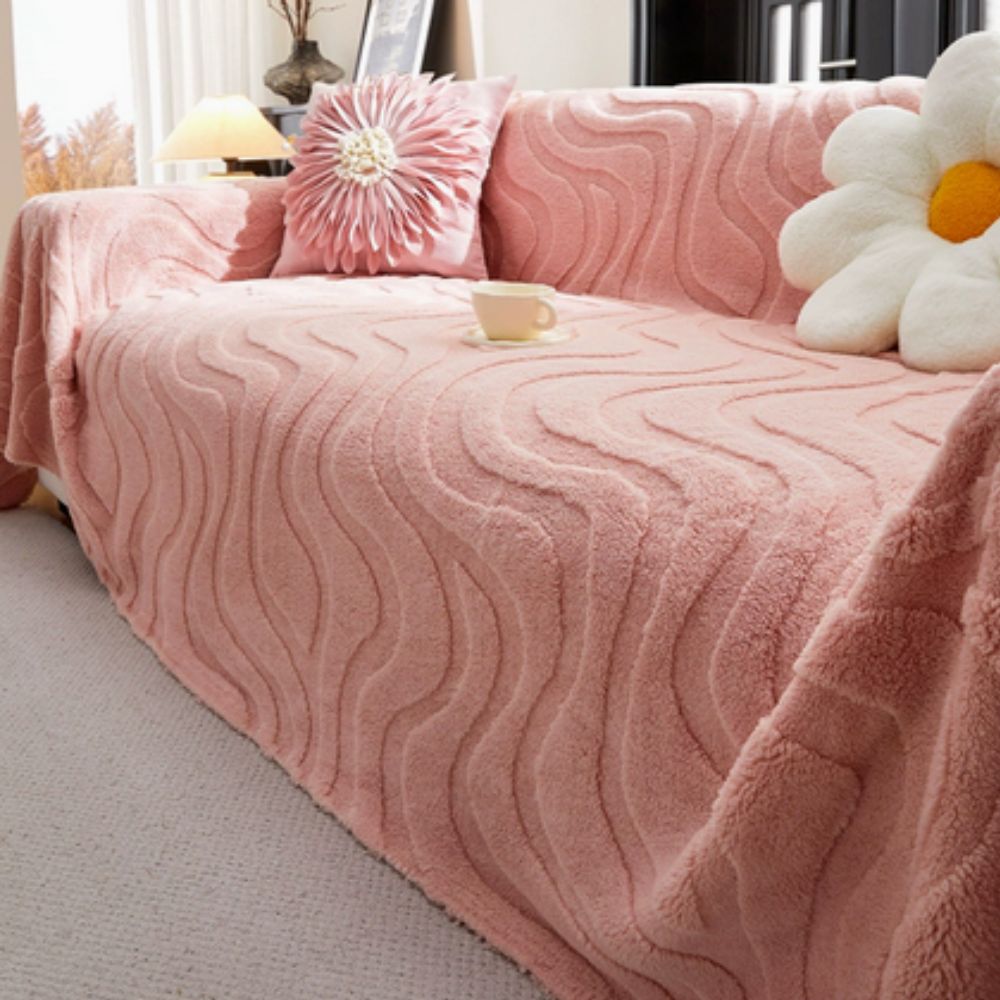 Tranquil Loom Plüsch Sofabezug