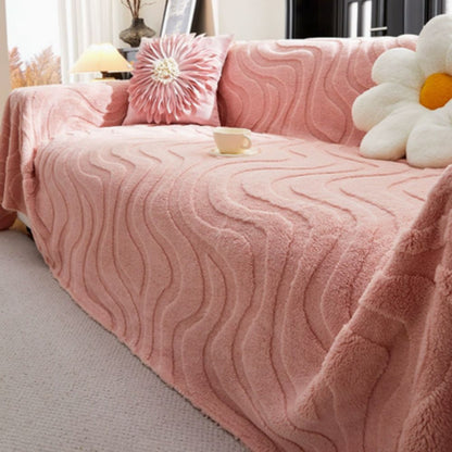 Tranquil Loom Plüsch Sofabezug