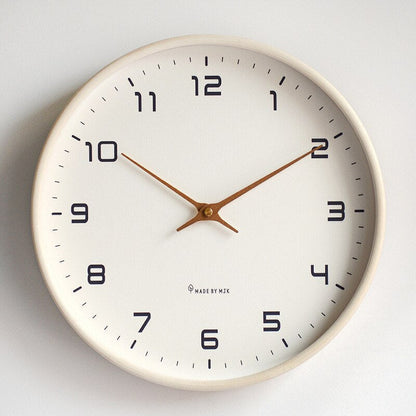 EinzigHolz - Skandinavische Schlichtheit Wanduhr