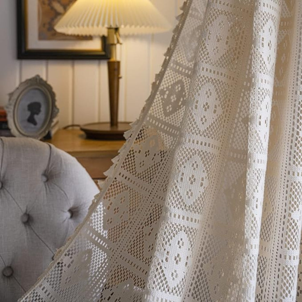 Rhombus Plaid Diamantmuster Vorhang