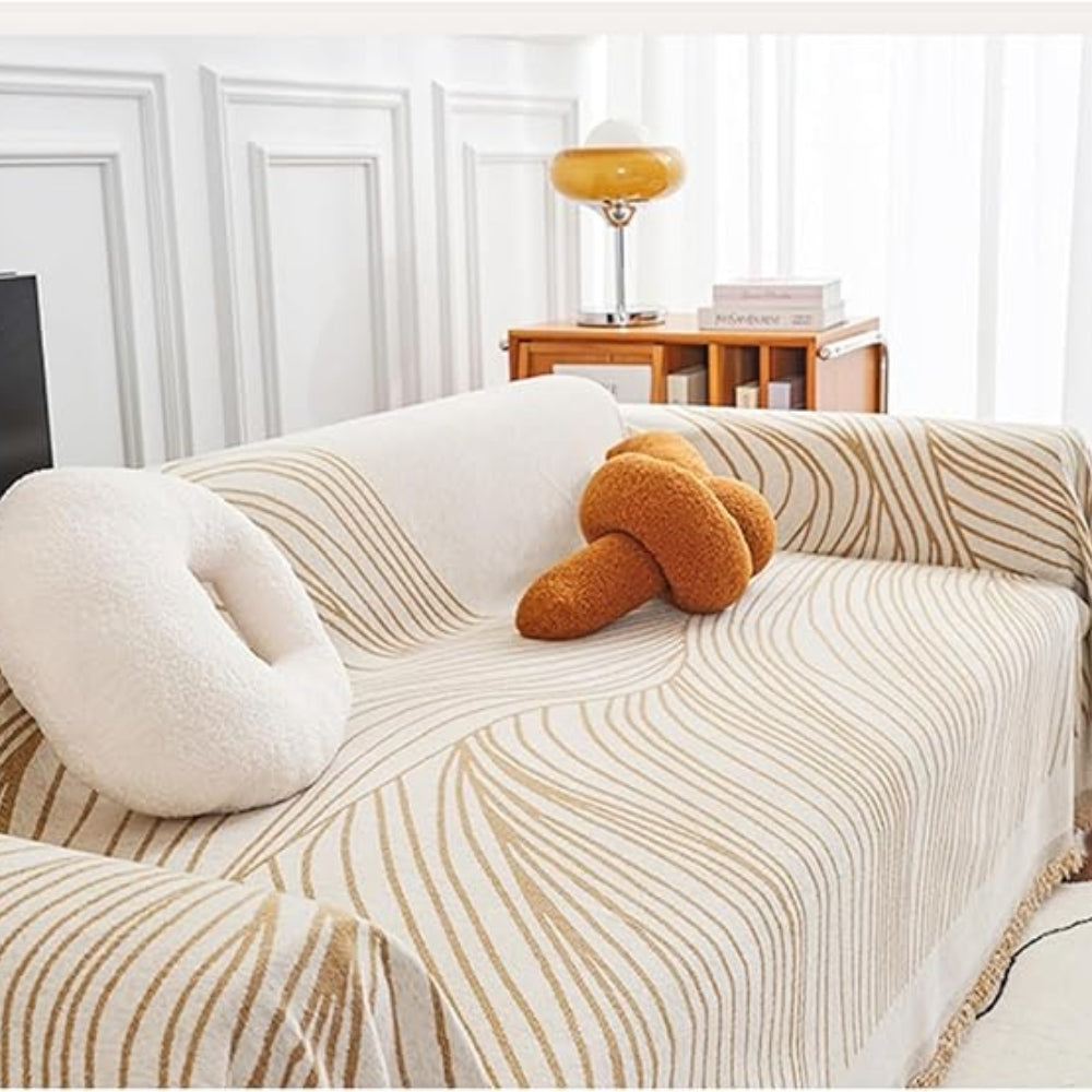 Calista Wave Chenille Sofabezug