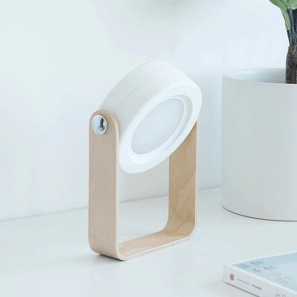 Garduru™ Kreative Teleskoplampe aus Holz