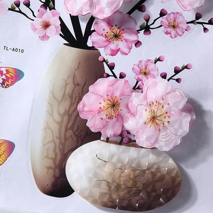 Garduru Pflanzenvase 3D-Stereo Aufkleber™ | 1+1 GRATIS