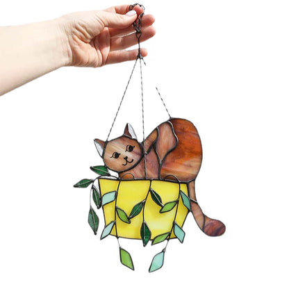 Garduru „Katze im Blumentopf