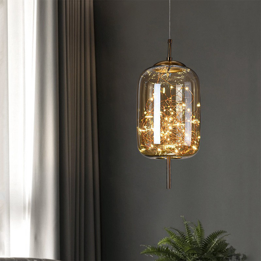 Pendelleuchte Glas Moderne LED Deckenleuchte