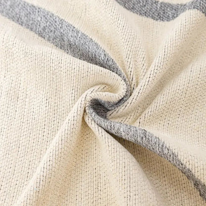 Wellen Linien Chenille Sofabezüge