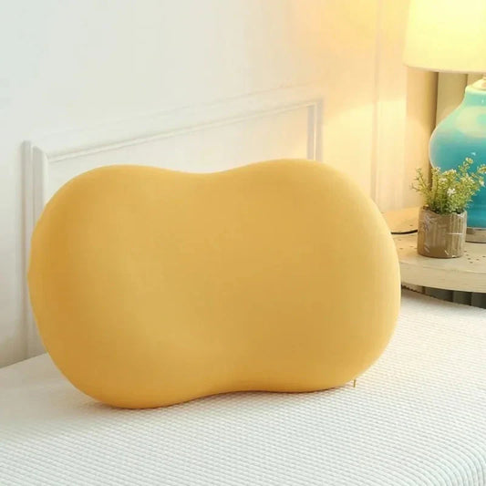 Ergonomisches Kissen mit weicher, bunter Form für Komfort und Entspannung