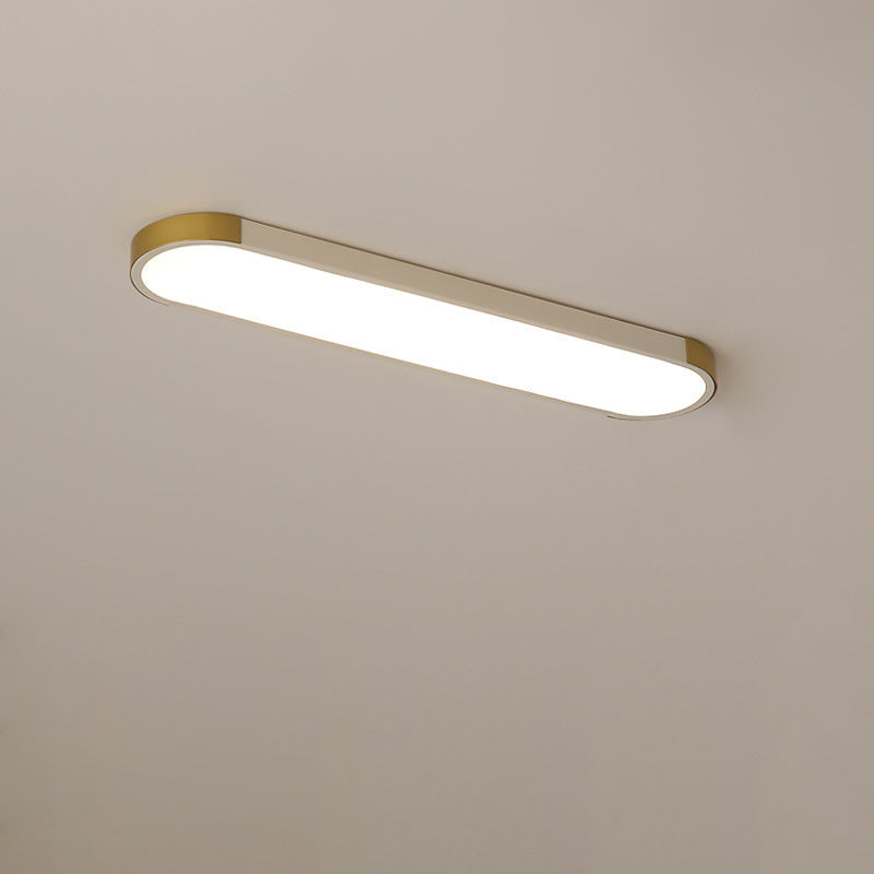 Garduru Minimalistische LED Deckenleuchte | Rechteckige Ringform | Dimmbar & Modernes Design