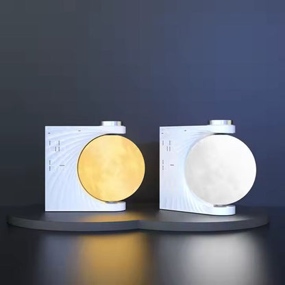 Garduru - Mond Tischlampe Digitale Tischuhr für Stilvolles Ambiente