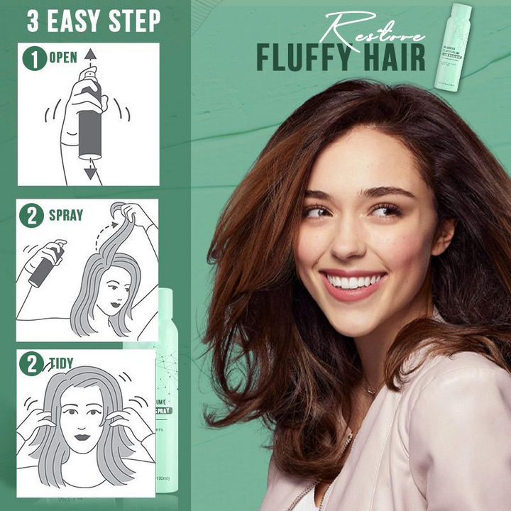 Volumen-haarspray Für Mehr Fülle