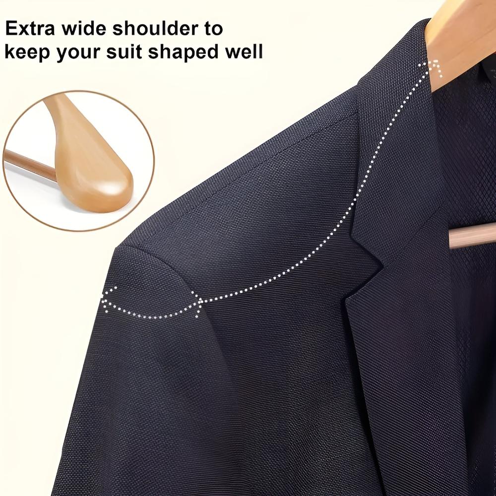 Anzug & Stil 360 Holzkleiderbügel