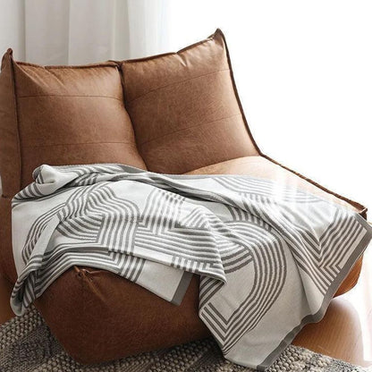 Snuggle Maze Strickdecke