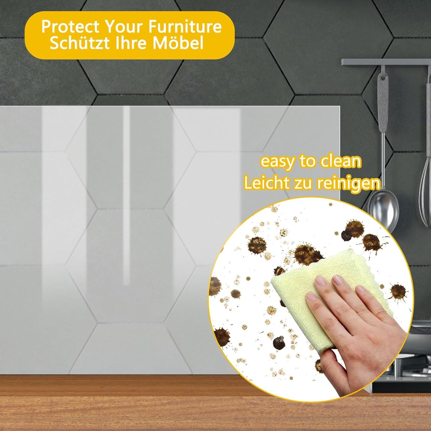 Statische Stick Wandaufkleber